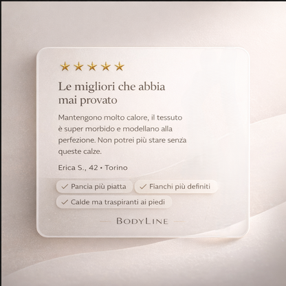 Leggings-Collant Termici Shapewear 2 in 1