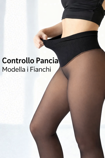 Leggings-Collant Termici Shapewear 2 in 1