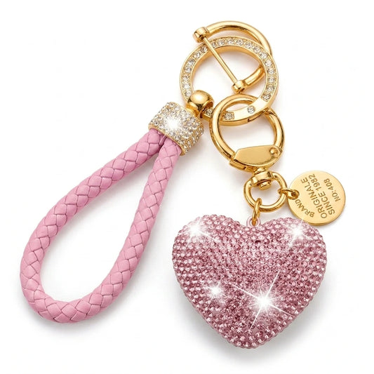 Charm-Cuore Glitter