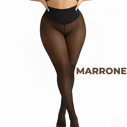 Leggings-Collant Termici Shapewear 2 in 1