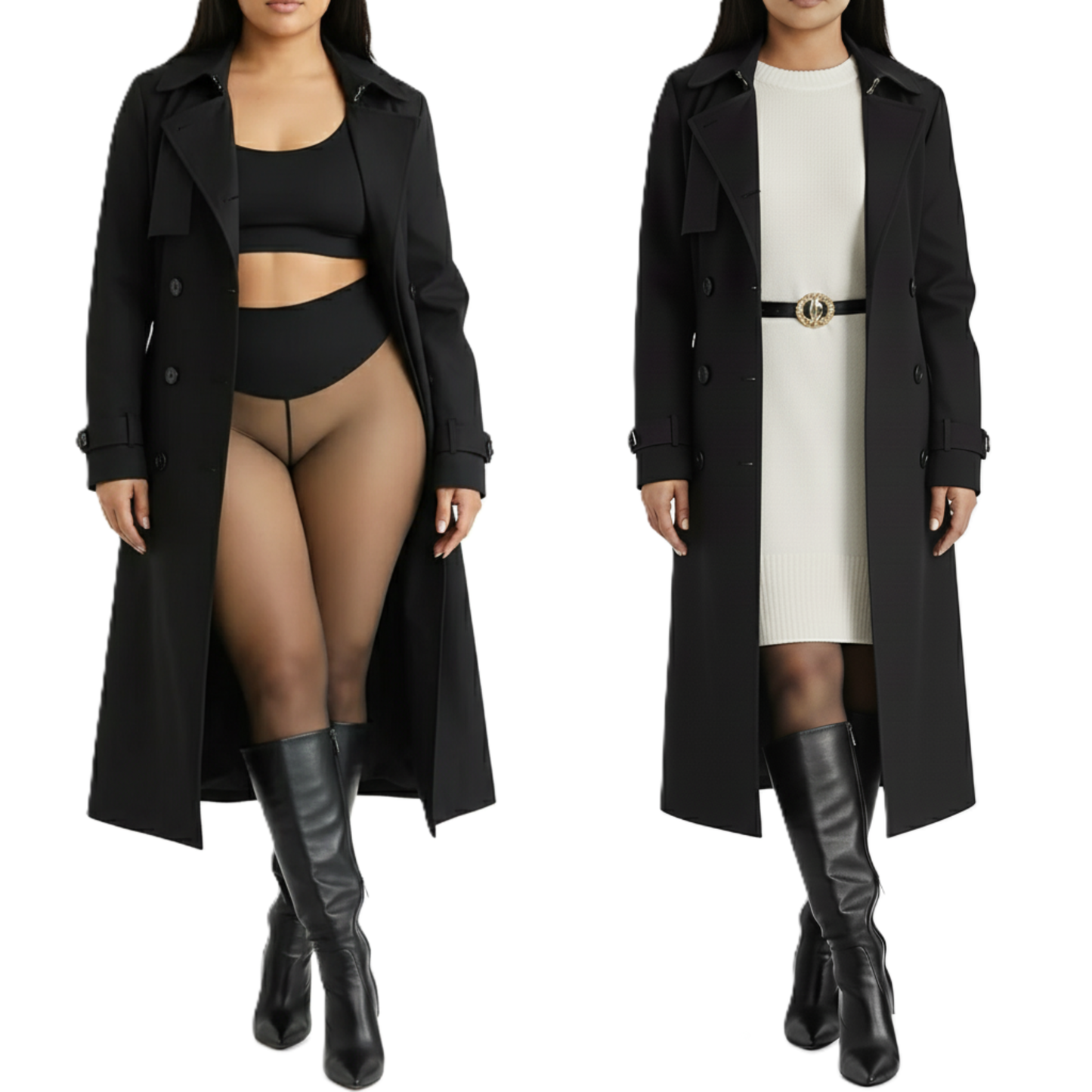 Leggings-Collant Termici Shapewear 2 in 1